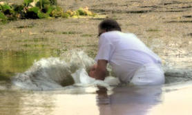 Taufe im See